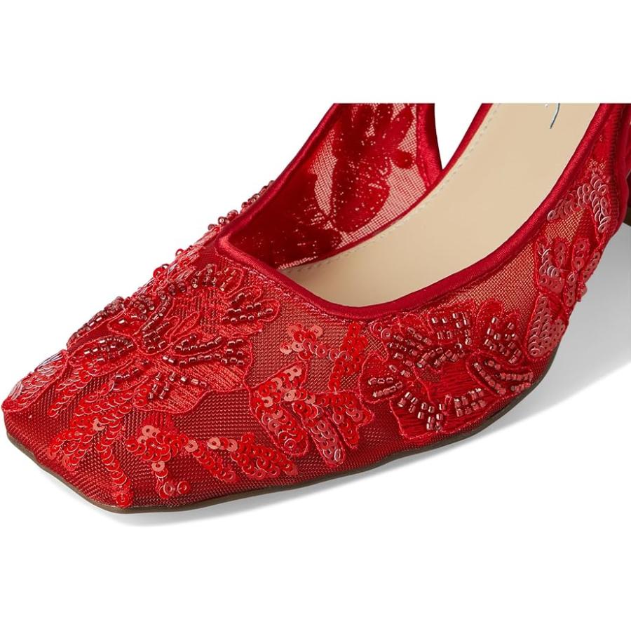 ベッツィジョンソン Blue by Betsey Johnson ニナh レディース ヒール パンプス Red_5