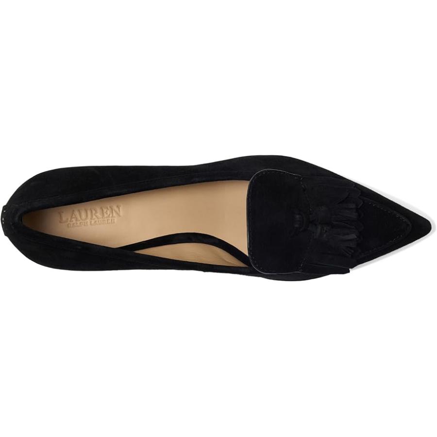 ラルフ・ローレン Lauren Ralph Lauren Adrienne Suede Kiltie Pumps レディース ヒール パンプス Bla_1
