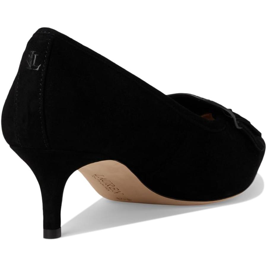 ラルフ・ローレン Lauren Ralph Lauren Adrienne Suede Kiltie Pumps レディース ヒール パンプス Bla_4