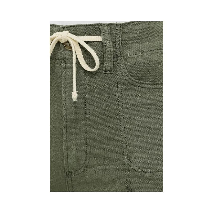 ペイジ Paige Ari with Waistband Tie and Stitch Through Pockets in Vintage Ivy_4