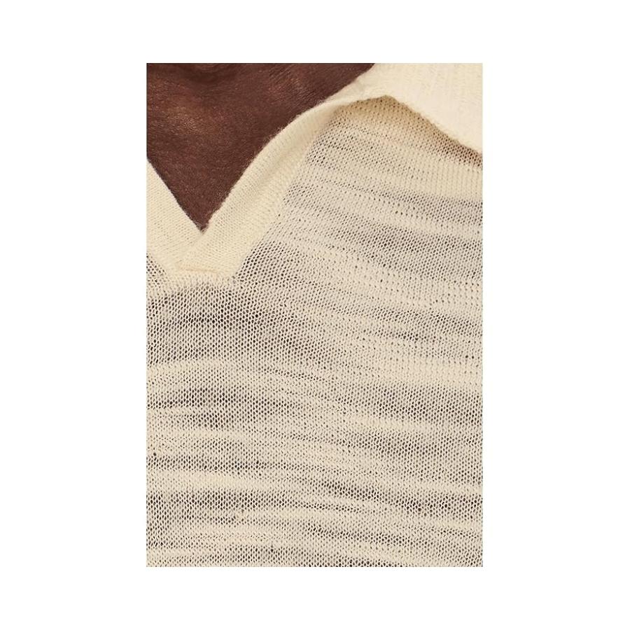 ジョンヴァーヴェイトス John Varvatos Luciano Polo Y2603R25 メンズ セーター Salt_4
