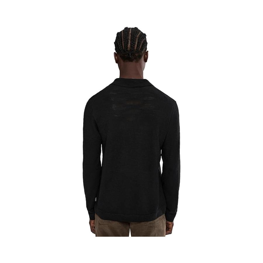 ジョンヴァーヴェイトス John Varvatos Luciano Polo Y2603R25 メンズ セーター Black_3