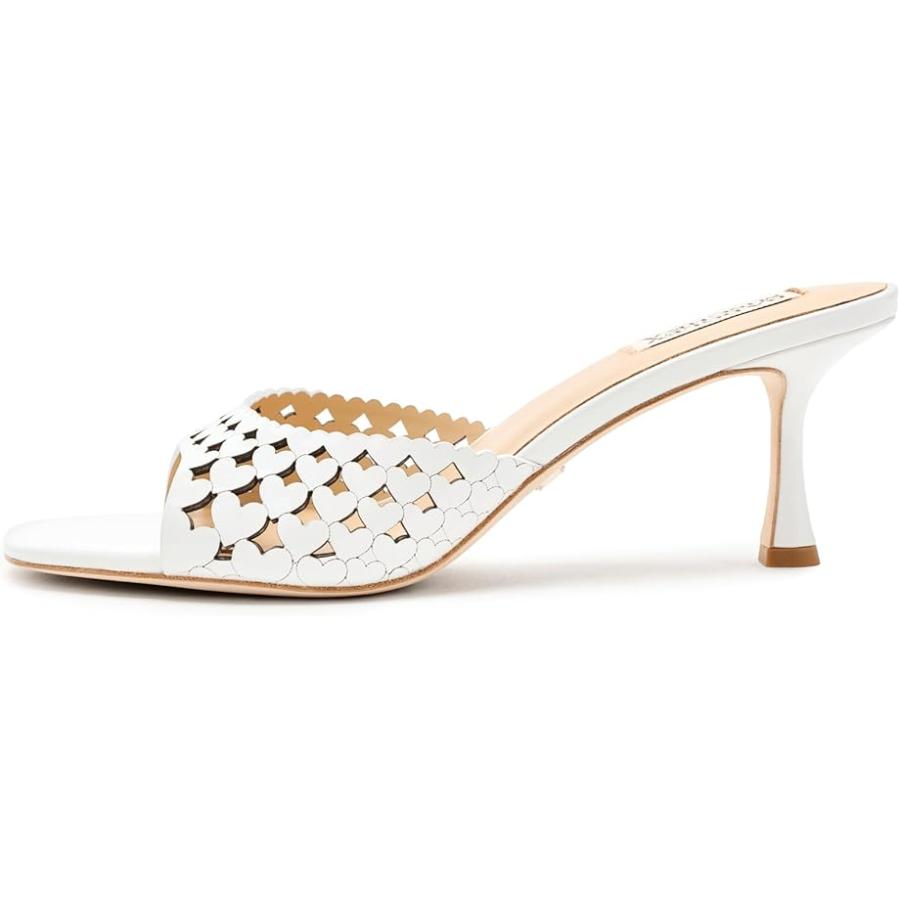 バッジェリー ミシュカ Badgley Mischka Windy レディース ヒール パンプス White Patent_3