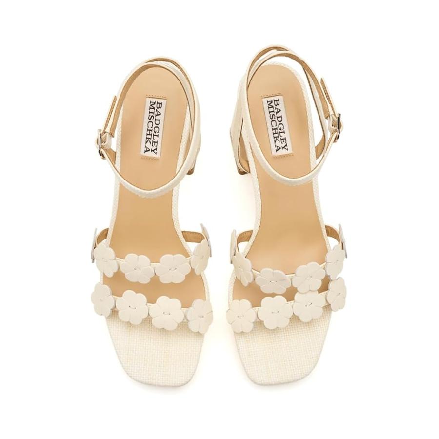 バッジェリー ミシュカ Badgley Mischka Waverly レディース ヒール パンプス Cream レザー_1
