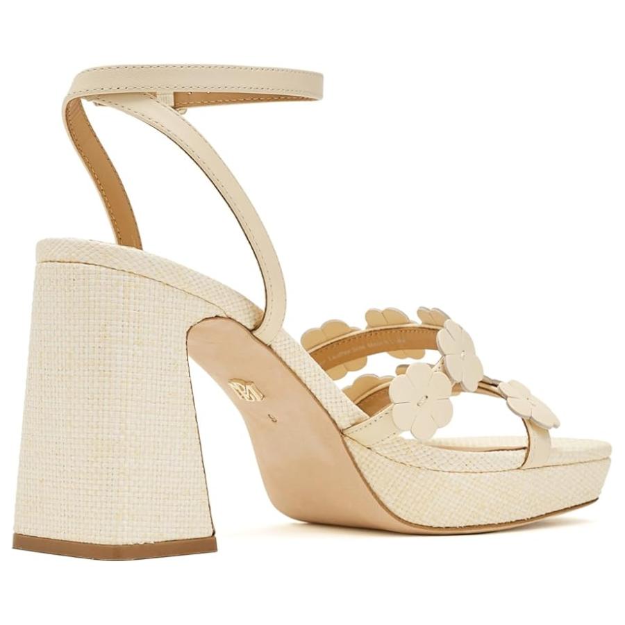 バッジェリー ミシュカ Badgley Mischka Waverly レディース ヒール パンプス Cream レザー_2