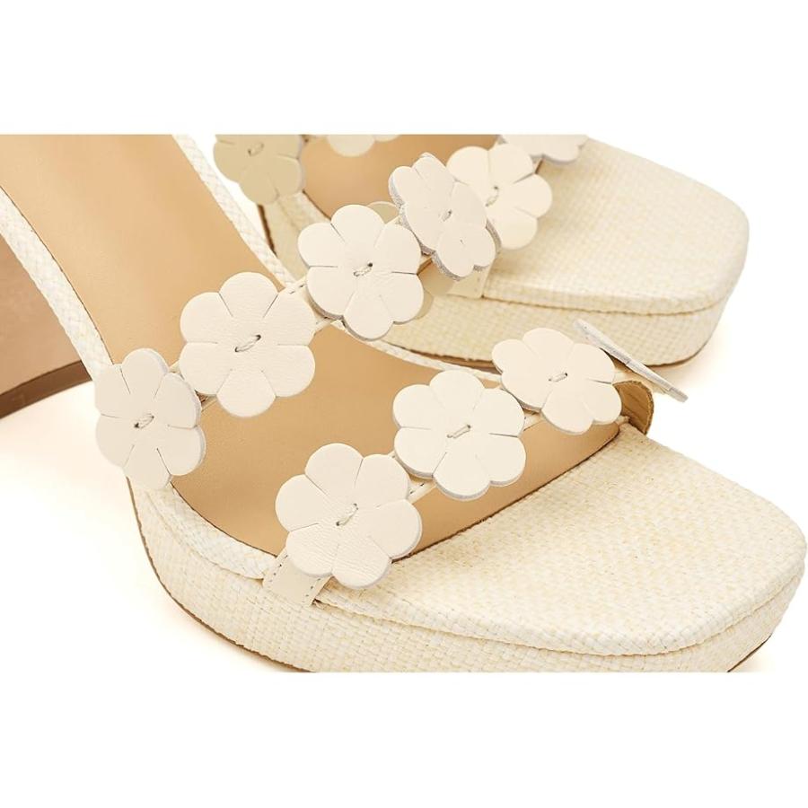 バッジェリー ミシュカ Badgley Mischka Waverly レディース ヒール パンプス Cream レザー_5