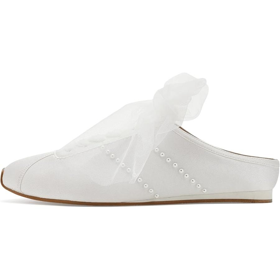 バッジェリー ミシュカ Badgley Mischka Willy レディース スニーカー White Crepe