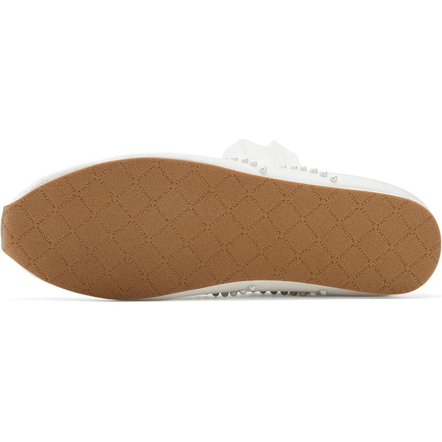 バッジェリー ミシュカ Badgley Mischka Willy レディース スニーカー White Crepe