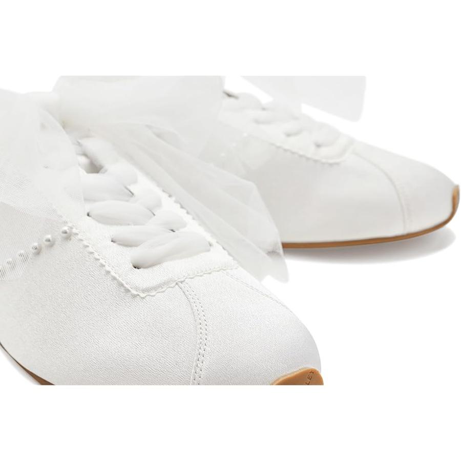 バッジェリー ミシュカ Badgley Mischka Willy レディース スニーカー White Crepe