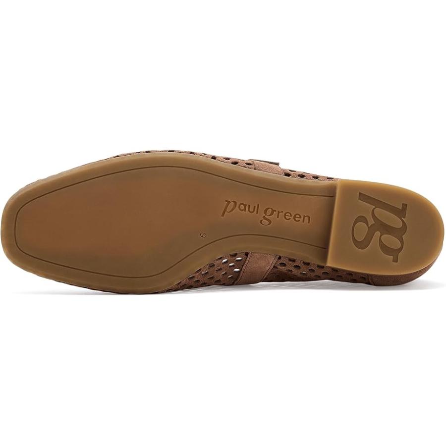 ポールグリーン Paul Green Dana Flats レディース フラット シューズ Nutの画像