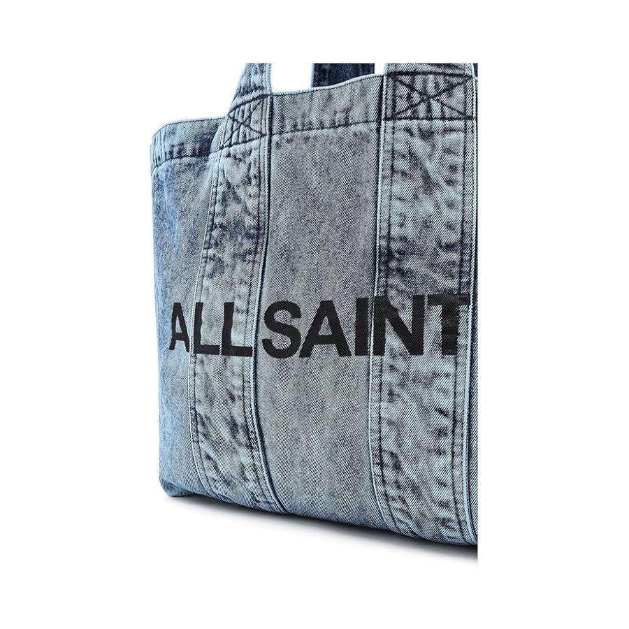 オールセインツ AllSaints Izzy デニム Tote レディース ハンドバッグ かばん Bleached Blue