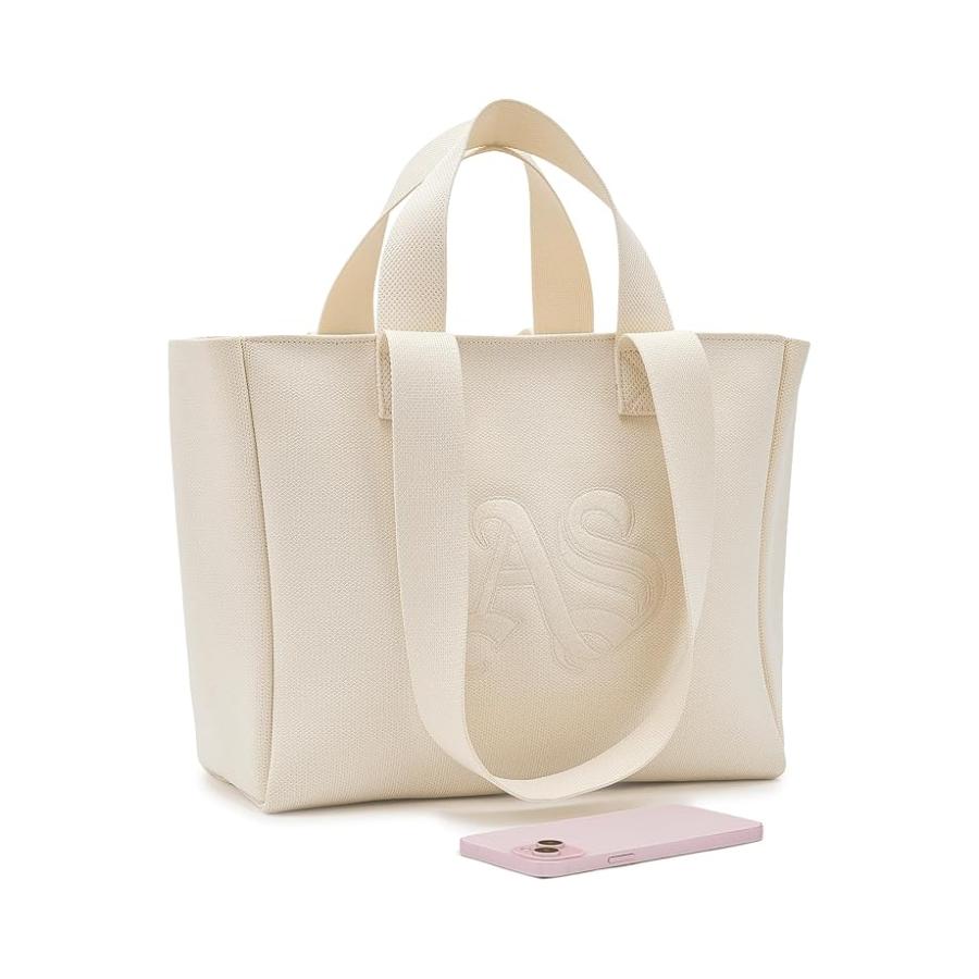 オールセインツ AllSaints Izzy As Medium Tote レディース ハンドバッグ かばん Barley White