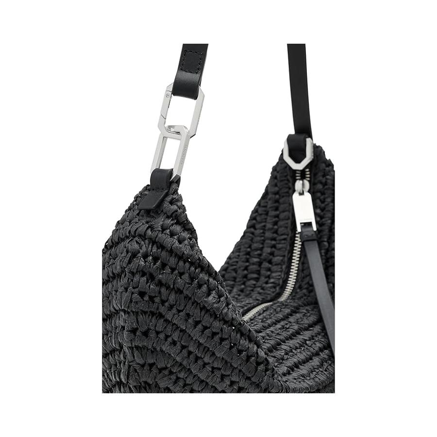 オールセインツ AllSaints Luna Micro Paper Bag レディース ハンドバッグ かばん Black