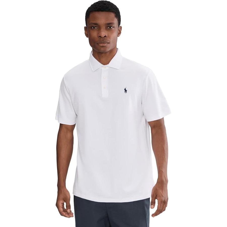 Ralph Lauren Classic Fit ポロシャツ ホワイト ラルフロ POLO RALPH LAUREN（ポロ・ラルフローレン） クラシック フィット Soft