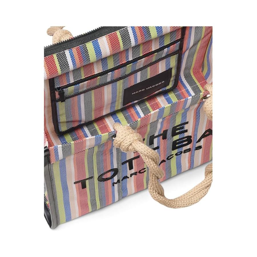 マーク・ジェイコブス Marc Jacobs The Stripe Mesh Large Tote Bag レディース ハンドバッグ かばん Red