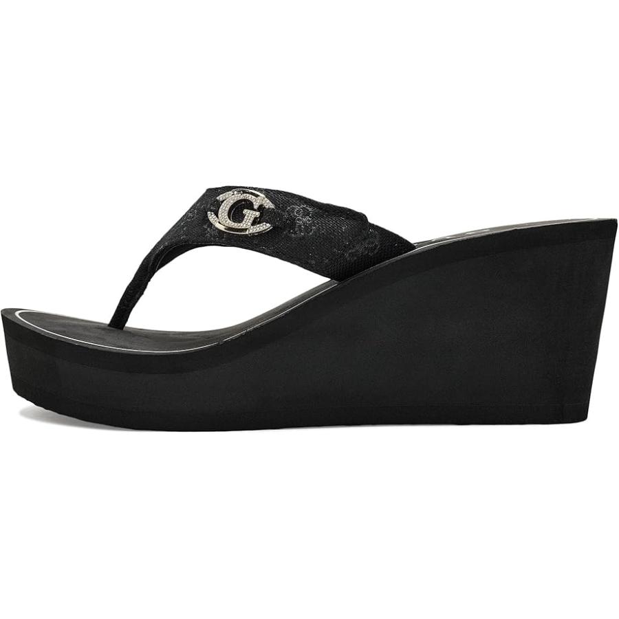 ゲス GUESS Shai レディース ヒール パンプス Black_3
