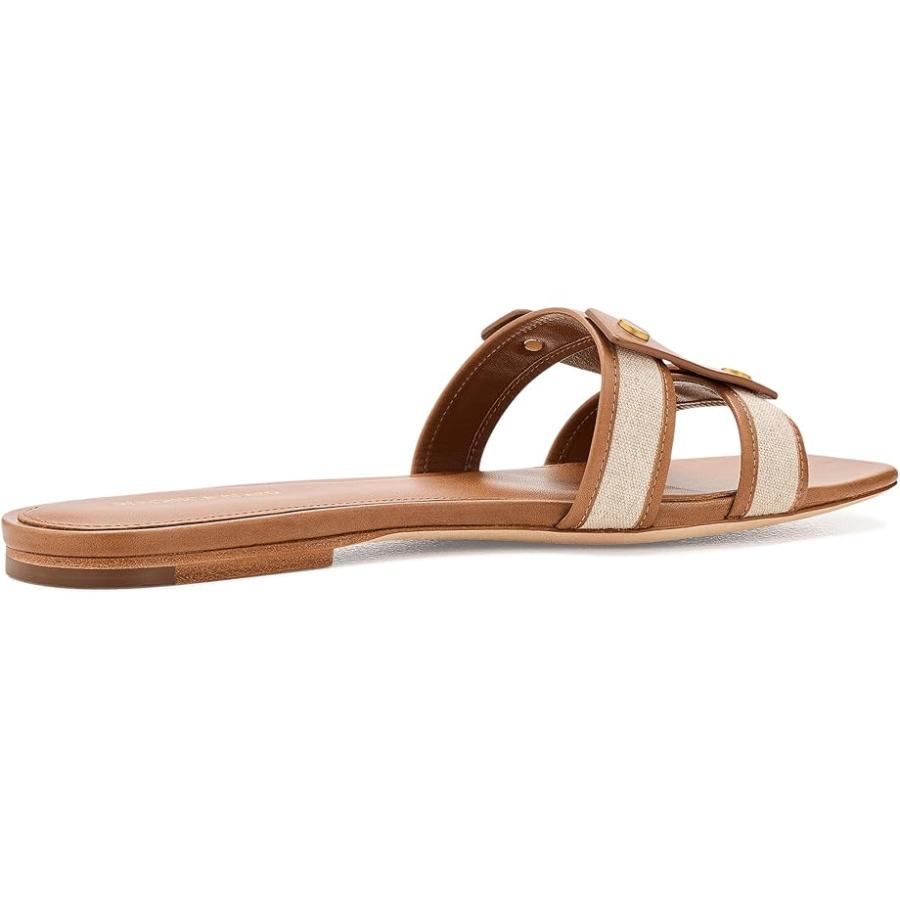 ベロニカビアード Veronica Beard Via スライド Fabric スライド Sandals レディース Sandals Honey/Naの画像