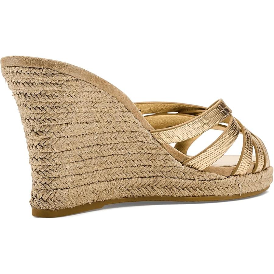 ベロニカビアード Veronica Beard Phylina スライド Sandals レディース ヒール パンプス Goldの画像