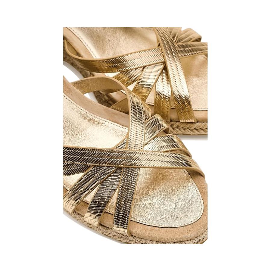 ベロニカビアード Veronica Beard Phylina スライド Sandals レディース ヒール パンプス Goldの画像