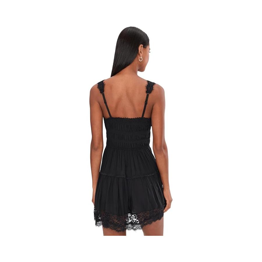 フリーピープル Free People So In Love Mini Slip レディース 下着 Black_3