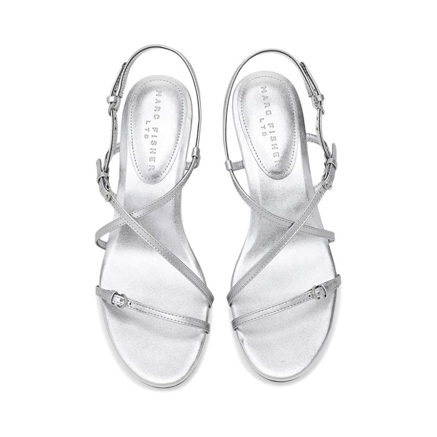 マークフィッシャーリミテッド マークフィッシャー LTD Nylah レディース ヒール パンプス Silver レザー_1