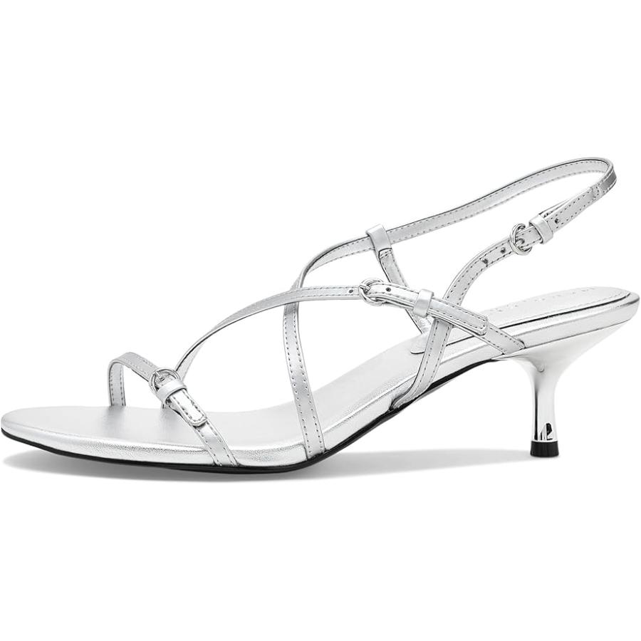 マークフィッシャーリミテッド マークフィッシャー LTD Nylah レディース ヒール パンプス Silver レザー_3