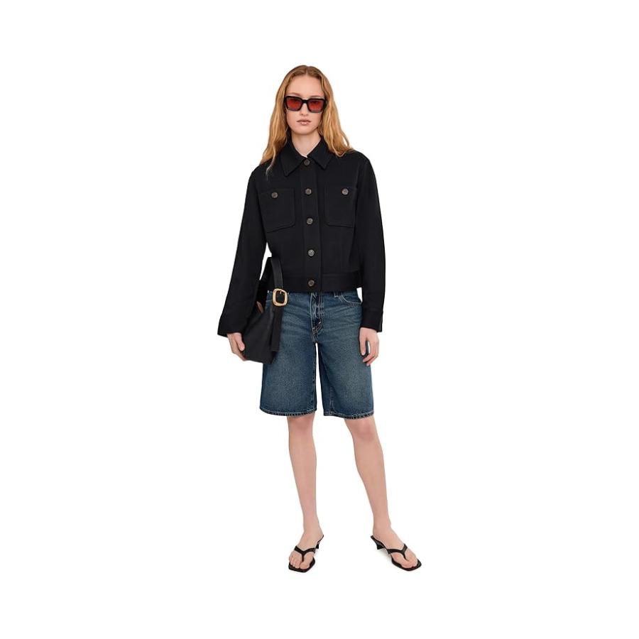 ヴィンス Vince Ponte ニット Jacket レディース Coats & Outerwear Blackの画像