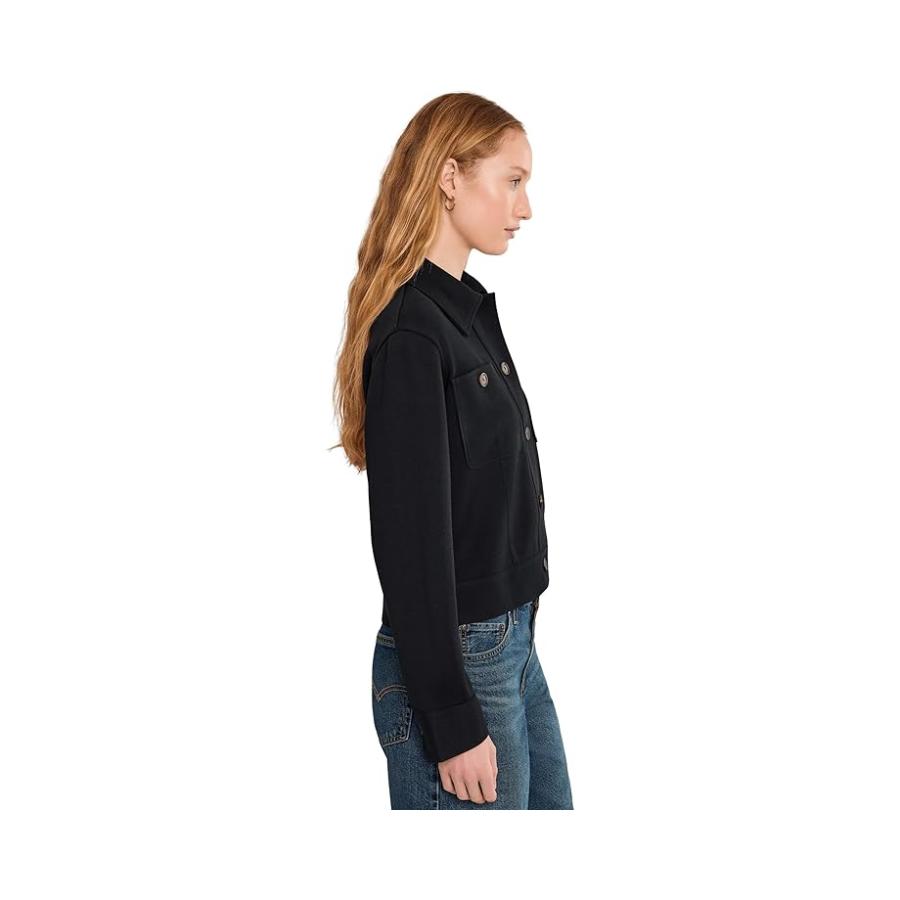 ヴィンス Vince Ponte ニット Jacket レディース Coats & Outerwear Blackの画像