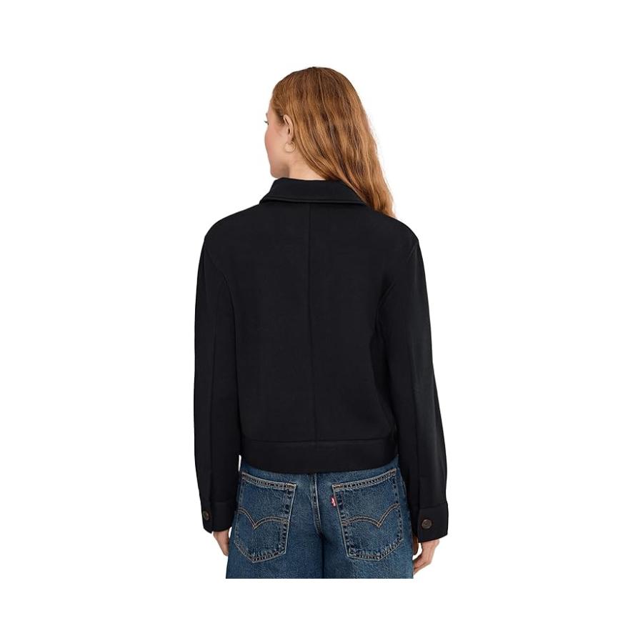 ヴィンス Vince Ponte ニット Jacket レディース Coats & Outerwear Blackの画像