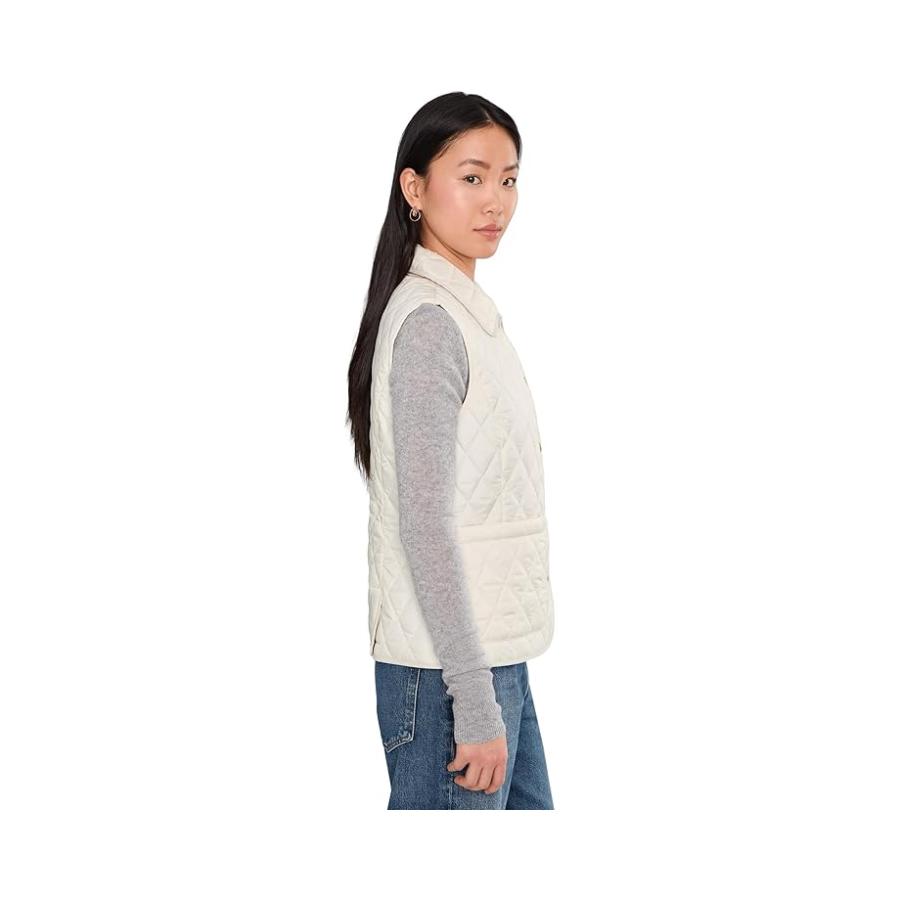 ラルフ・ローレン Lauren Ralph Lauren Crested Vest レディース コート アウター Cream_2