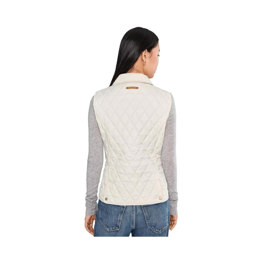 ラルフ・ローレン Lauren Ralph Lauren Crested Vest レディース コート アウター Cream_3