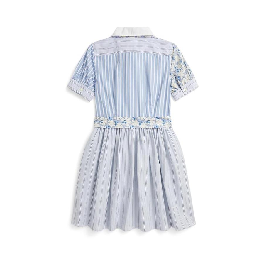 ポロ・ラルフローレン Polo Ralph Lauren Kids Cotton Poplin Fun Shirtdress (Big Kid) キッの画像