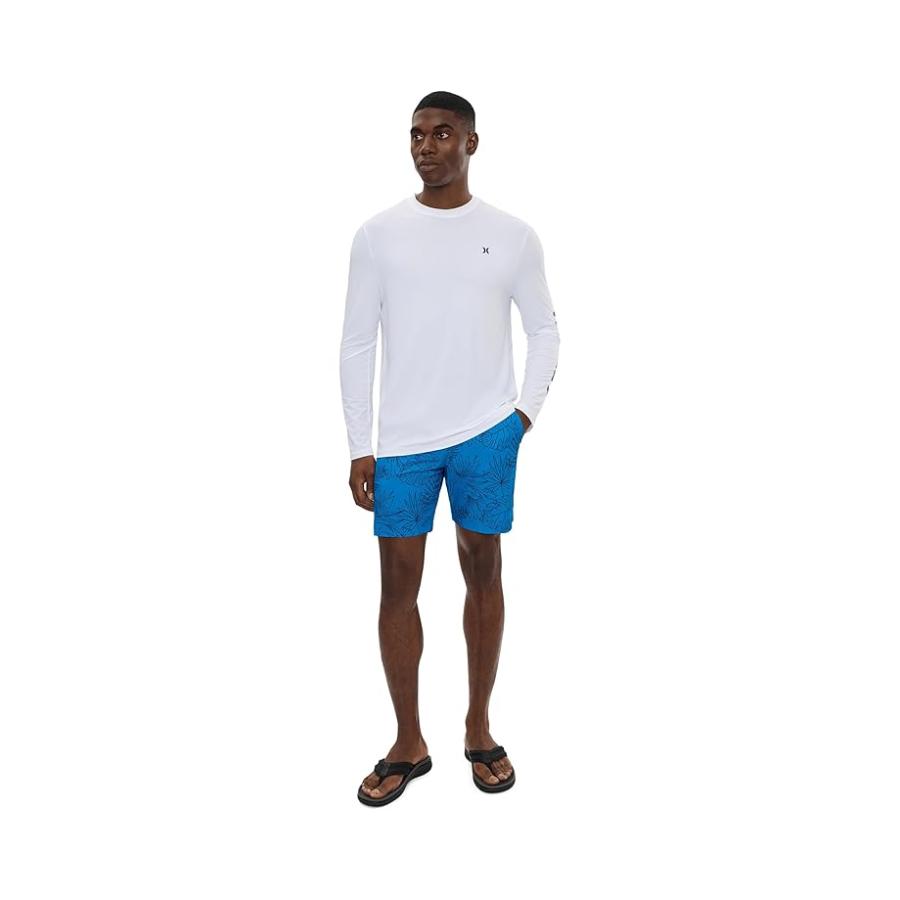 ハーレー Hurley Denia Volley Swim 半ズボン メンズ 水着 スイムウェア Blue Heroic_1