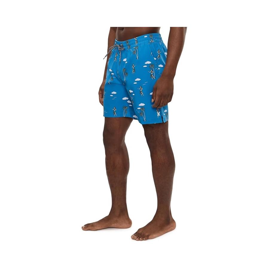 ハーレー Hurley Point Volley Swim 半ズボン メンズ Swimwear Light Blue_2