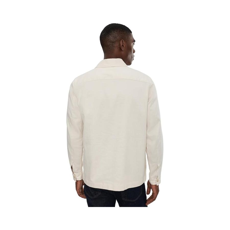 ヴィンス Vince ストレッチ Linen Chore Coat メンズ コート アウター Boneの画像