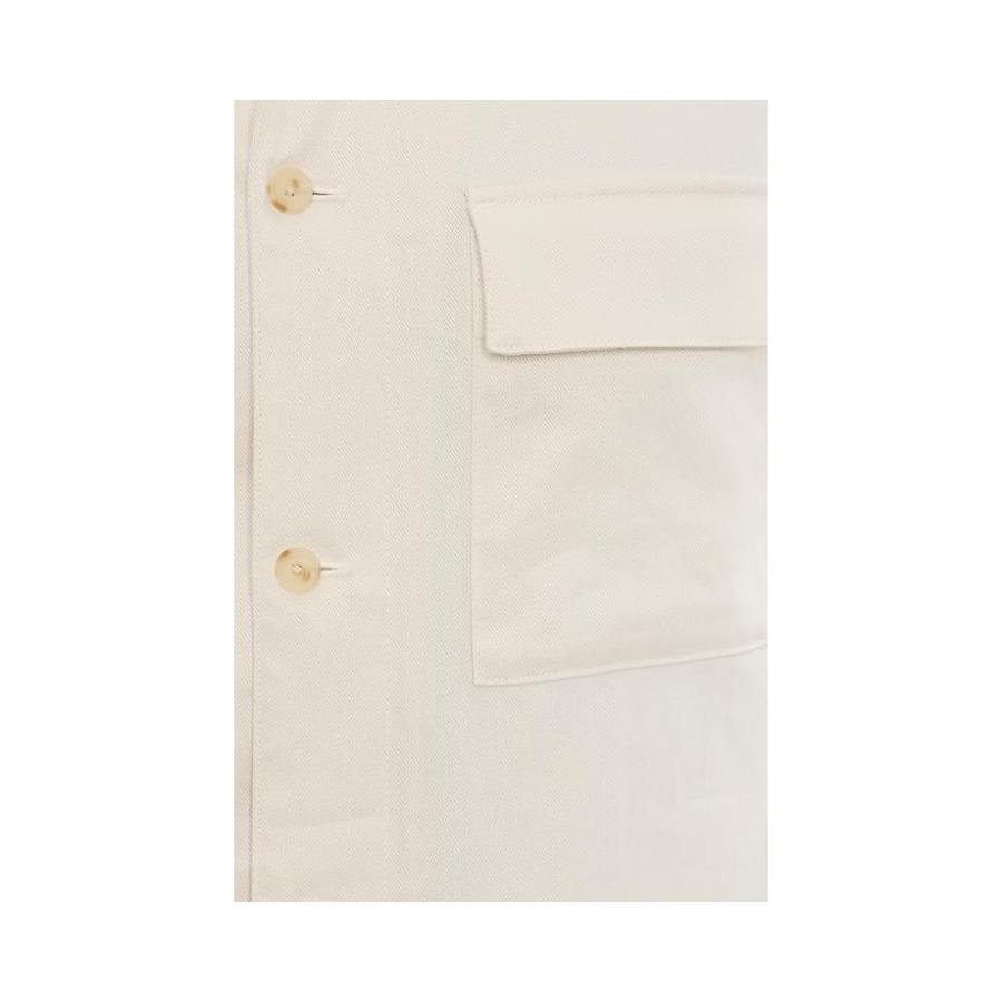 ヴィンス Vince ストレッチ Linen Chore Coat メンズ コート アウター Boneの画像