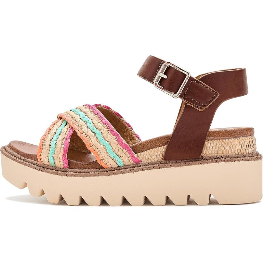 Mia Kids  Zhella (little Kid/Big Kid) キッズ・ジュニア Heels Cognac Multi_3