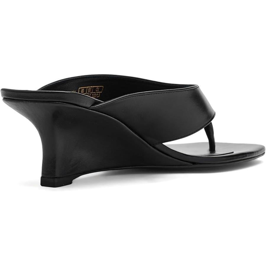 ステュワート ワイツマン Stuart Weitzman Vinnie ウェッジ Thong 50 レディース ヒール パンプス Blackの画像