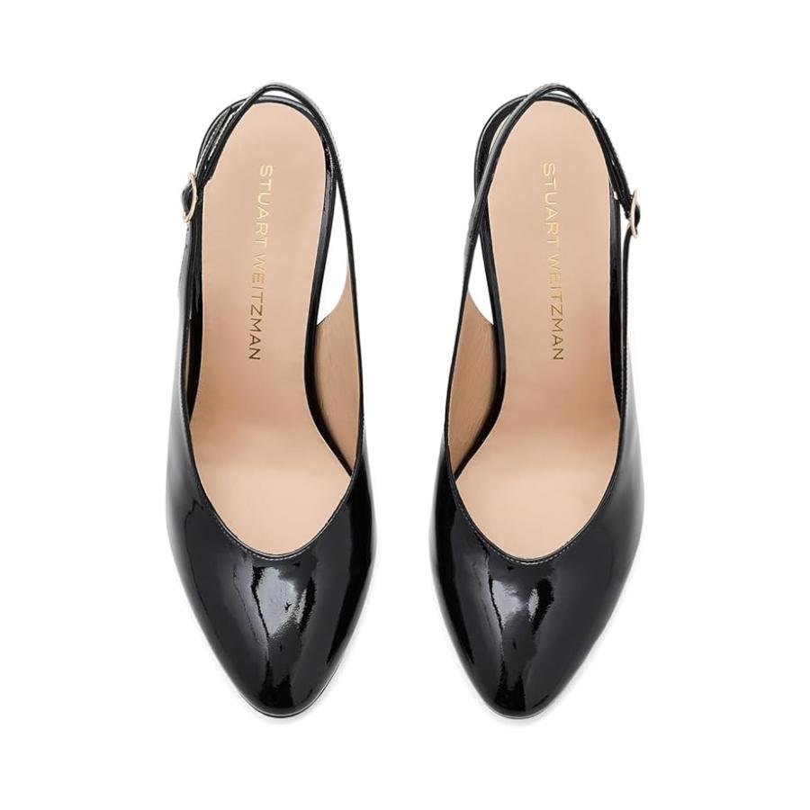 ステュワート ワイツマン Stuart Weitzman Madison スリングバック 85 レディース ヒール パンプス Blackの画像