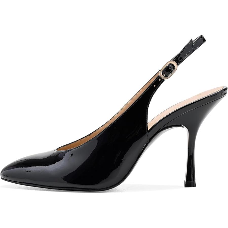 ステュワート ワイツマン Stuart Weitzman Madison スリングバック 85 レディース ヒール パンプス Blackの画像