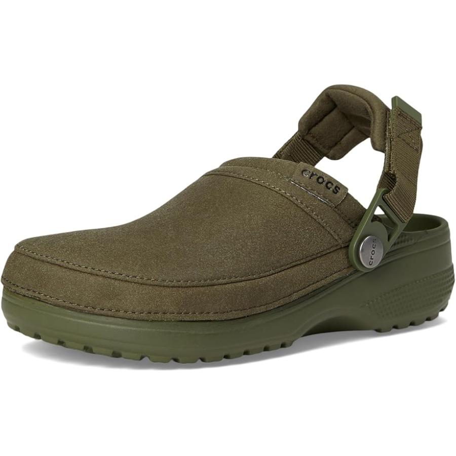 crocs（クロックス） クラシック Crafted Vegan スエード クロッグ