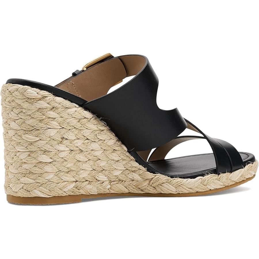 ステュワート ワイツマン Stuart Weitzman Sai エスパドリーユ ウェッジ レディース ヒール パンプス Blackの画像
