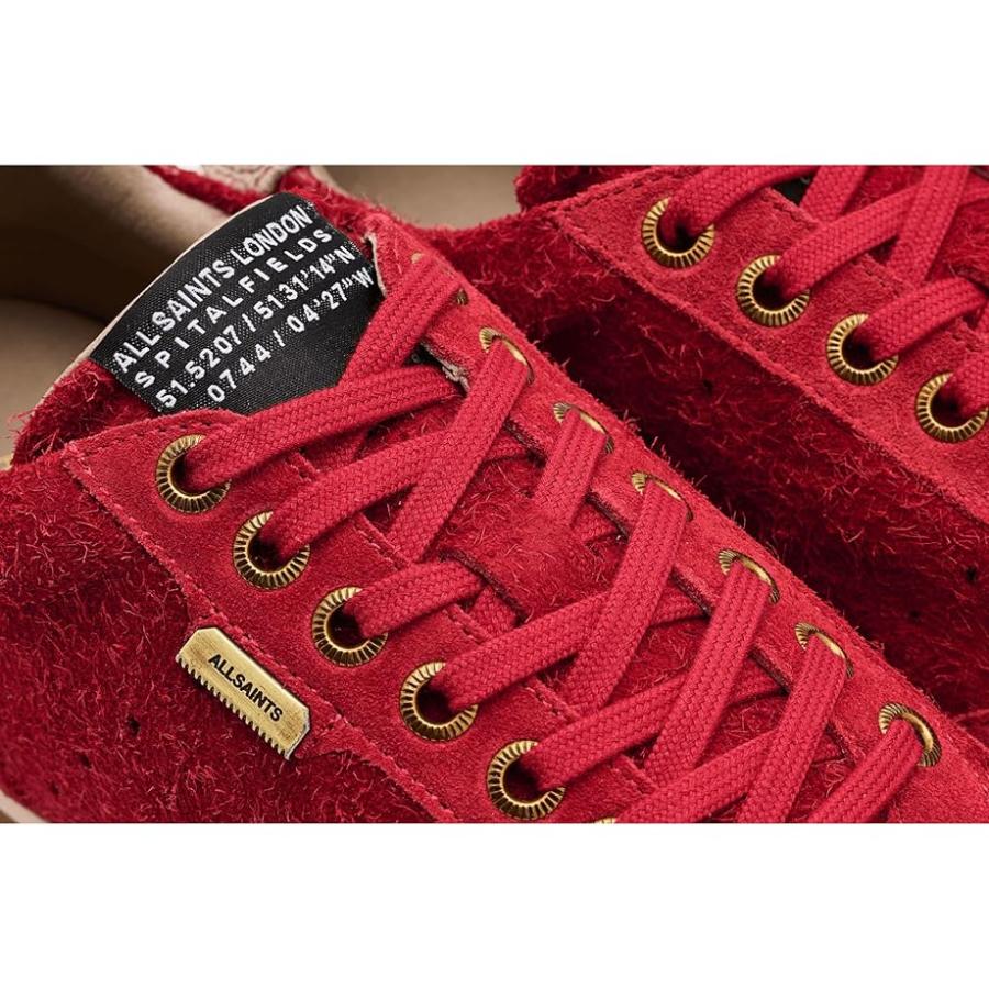 オールセインツ AllSaints Liam Sneakers レディース スニーカー Red_5