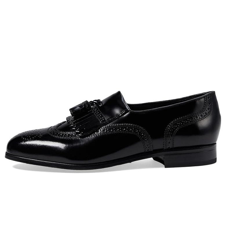 フローシャイム Florsheim Lexington Wingtip Tassel スリッポン メンズ ローファー Black_3