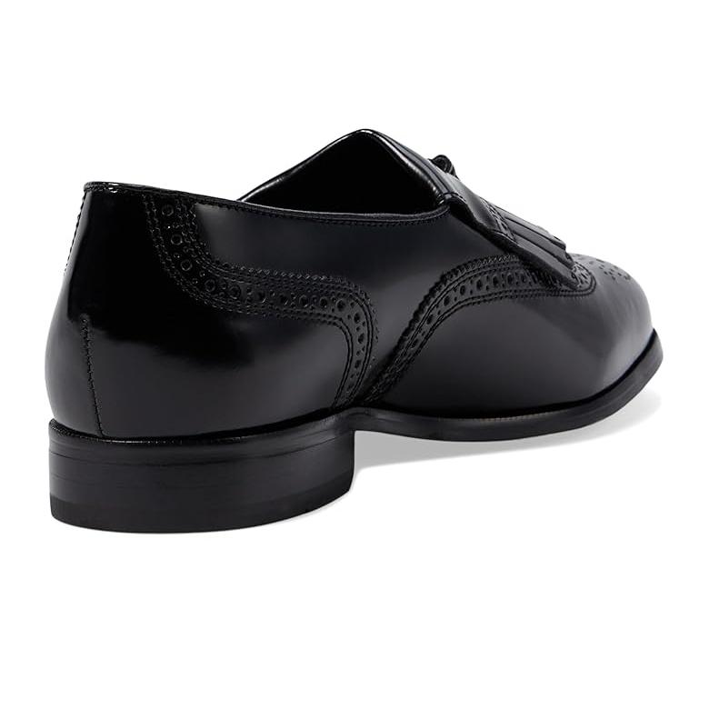 フローシャイム Florsheim Lexington Wingtip Tassel スリッポン メンズ ローファー Black_4