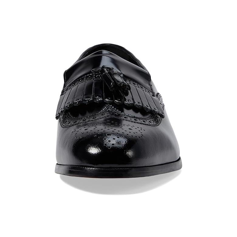 フローシャイム Florsheim Lexington Wingtip Tassel スリッポン メンズ ローファー Black_5
