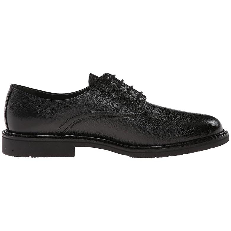 メフィスト Mephisto Marlon メンズ オックスフォード Black Pebble Grain レザーの画像