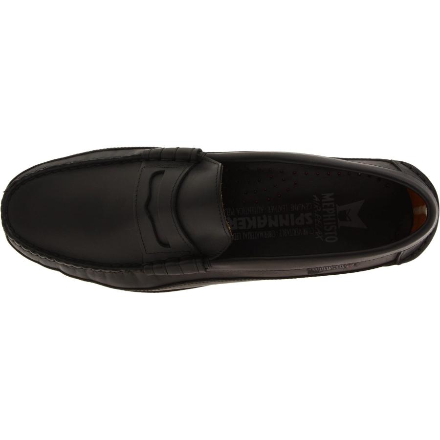 メフィスト キャップ Vert メンズ ローファー Black Smooth Leather