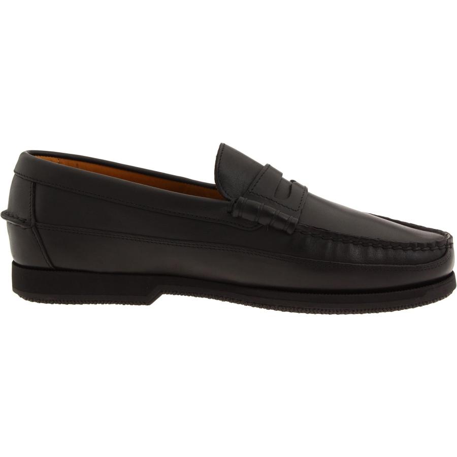 メフィスト キャップ Vert メンズ ローファー Black Smooth Leather