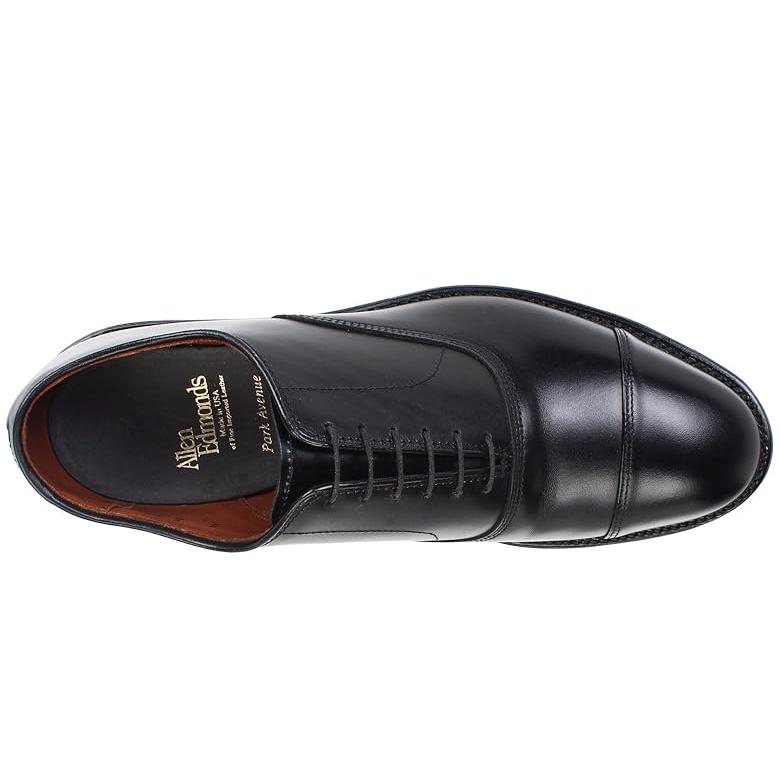 アレン エドモンズ Allen Edmonds パークアベニュー Oxford メンズ オックスフォード Black Custom Calfの画像
